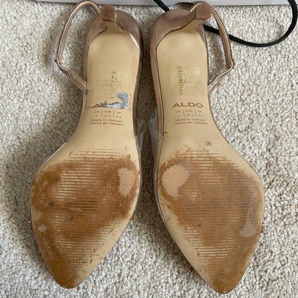 Aldo rose gold heels - Picture 5 of 5